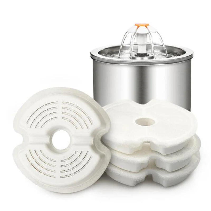 Quickly Transportable Pet Automatic Drinking Fountain Stainless Steel for Pet Cat Dog Feeder Drink Bowl Dog Drinking Fountain