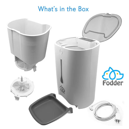 SLAPF30 - Smart Automatic Pet Food Dispenser with Digital Features and Voice Message Playback