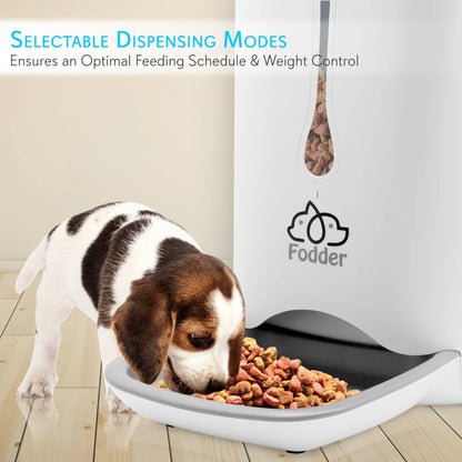 SLAPF30 - Smart Automatic Pet Food Dispenser with Digital Features and Voice Message Playback