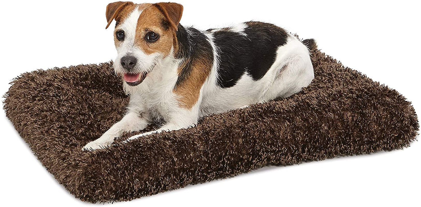 Deluxe Coco Chic Pet Bed - Ultra-Soft, Overstuffed, Machine Washable, Suitable for 24-Inch Crate