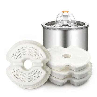 Quickly Transportable Pet Automatic Drinking Fountain Stainless Steel for Pet Cat Dog Feeder Drink Bowl Dog Drinking Fountain